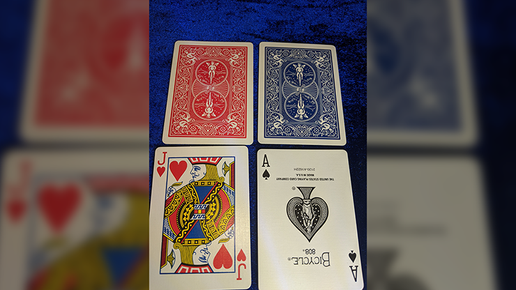 Magnetic Cards (2 pack/Red Jokers) | Chazpro Magic.