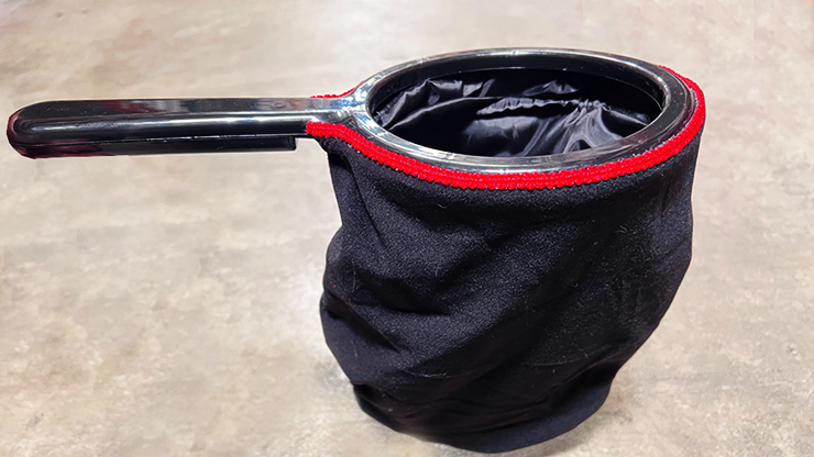 Change Bag Velvet REPEAT WITH ZIPPER (Black) | Bazar de Magia