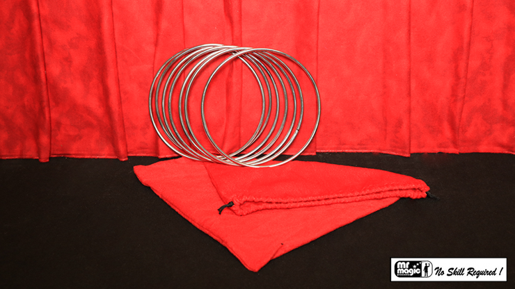 8" Linking Rings SS (7 Rings) | Mr. Magic