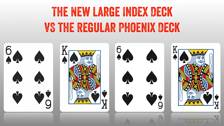 Phoenix Deck Large Index (Blue) | Card-Shark