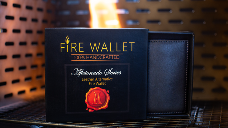 The Aficionado Fire Wallet (Gimmick and Online Instructions) | Murphy's Magic Supplies Inc.