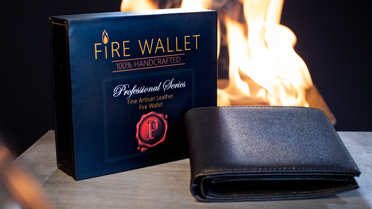 The Professional's Fire Wallet (Gimmick and Online Instructions) | Murphy's Magic Supplies Inc.