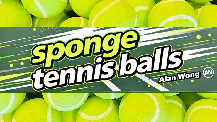 Sponge Tennis Balls (3 pk.) | Alan Wong
