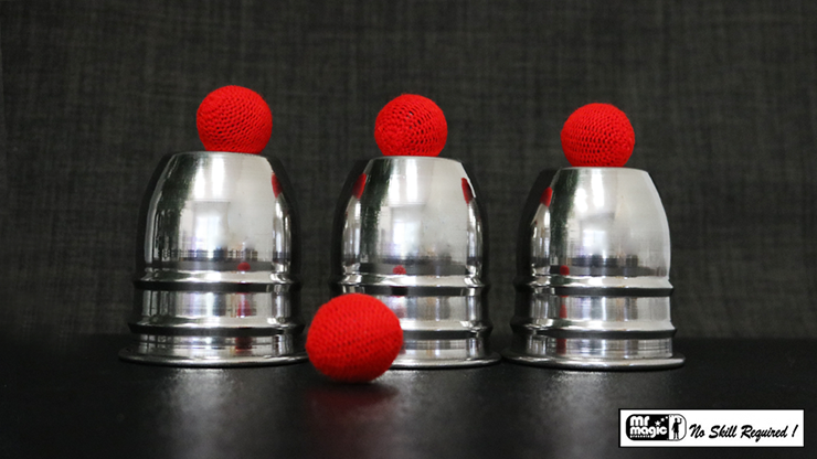 STAINLESS STEEL CUPS AND BALLS | Mr. Magic