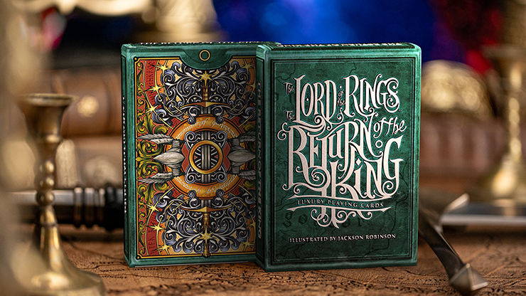 The Lord of the Rings - Return of the King Playing Cards | Kings Wild Project(Green)