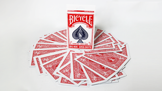Bicycle Jumbo ESP 50 Cards Red (10 of each Square, Wavy Lines, Star, Circle and Cross) | Murphy's Magic