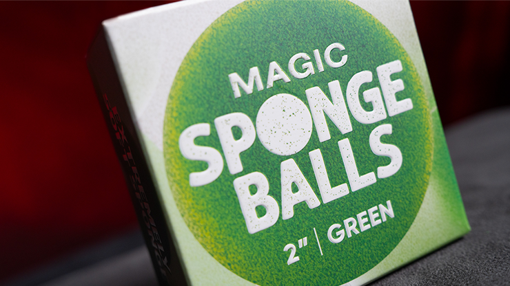 Magic Sponge Balls 4PK GREEN 2" | Murphy's Magic