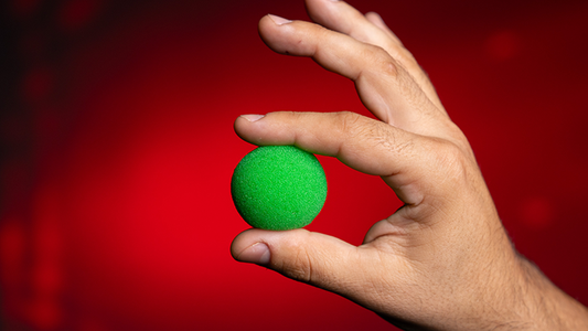 Magic Sponge Balls 4PK GREEN 1.5" | Murphy's Magic