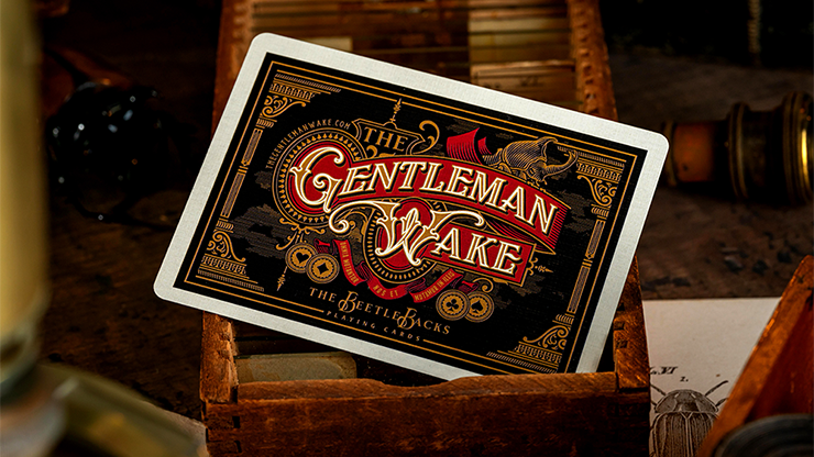 The Beetle Backs (Cobalt Edition) Playing Cards