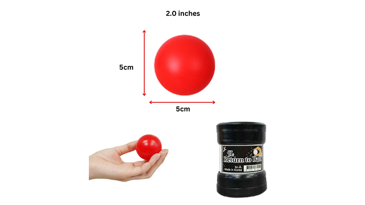 Return Ball (Red, 2") | JL Magic