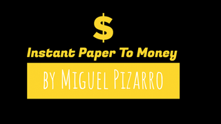 Instant Paper to Money (Euro) | Miguel Pizarro