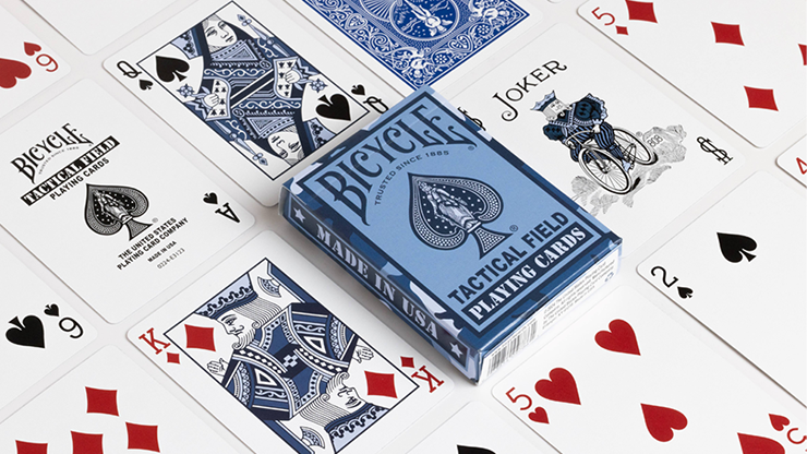 Bicycle Tactical Field (Navy) Playing Cards | US Playing Card Co
