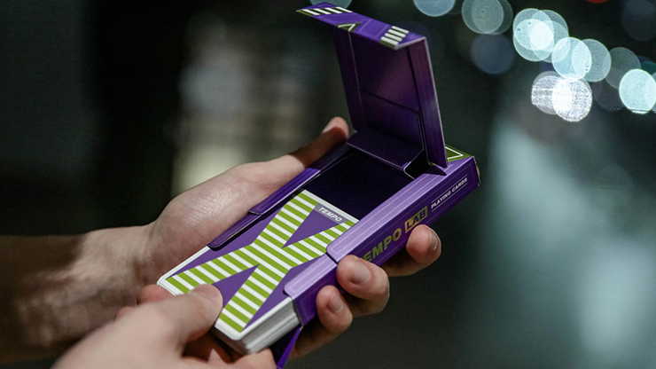 Tempo-Lab Purple Playing Cards