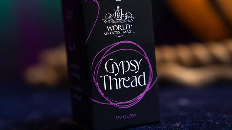 WGM UV GLOW GYPSY THREAD PINK REFILL SPOOL | Murphy's Magic