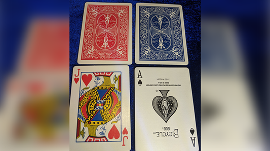 Magnetic Card - Bicycle Cards (2 Per Package) Double Face Cards | Chazpro