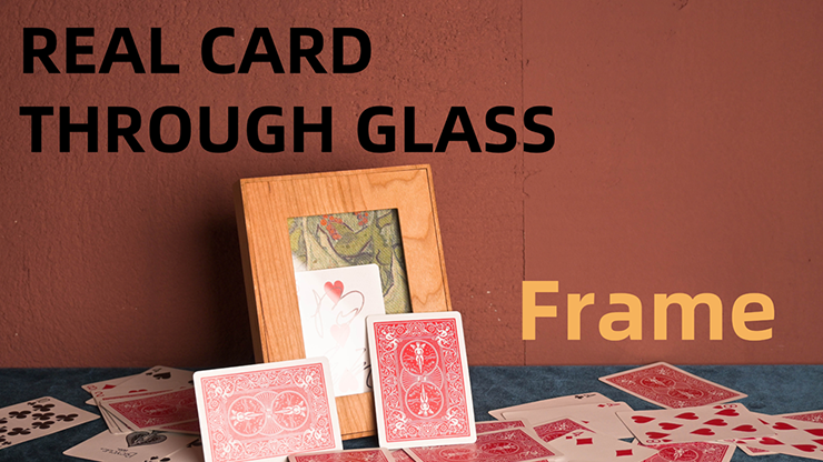 Real Card Through Glass (Frame) | Yang Lei