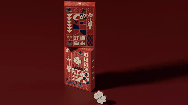 Luck Comes Easy Playing Cards