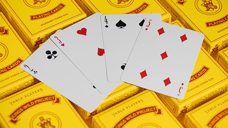 Limited No.13 Table Players Vol.16 Playing Cards | Kings Wild Project