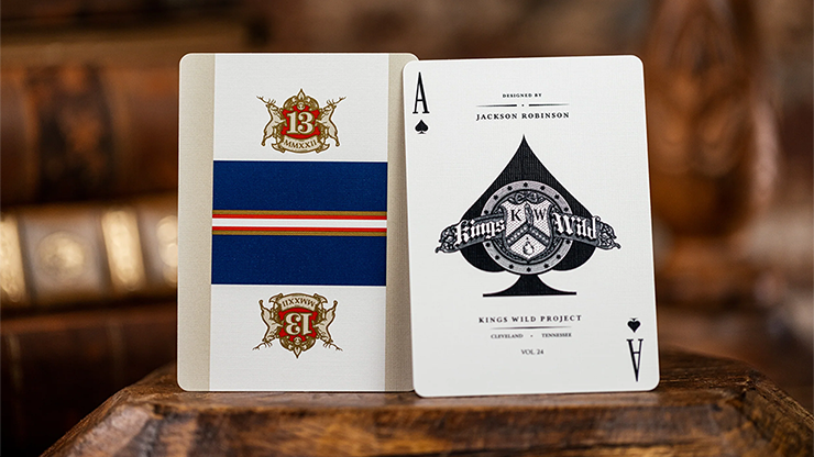 Limited No.13 Table Players Vol.24 Playing Cards | Kings Wild Project