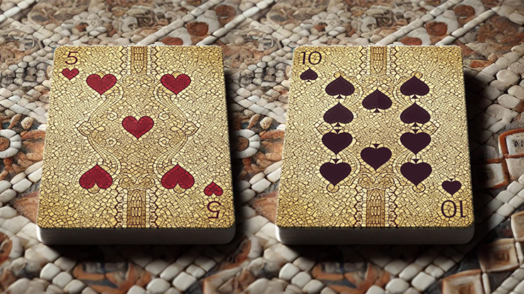 The Spirit of The Mosaic (Red) Playing Cards