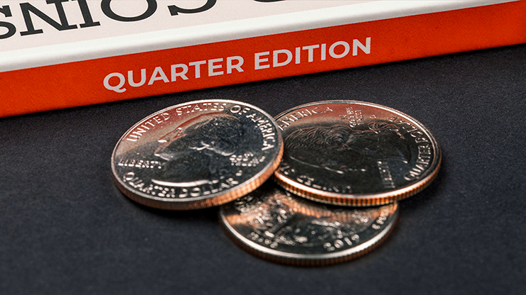 Triad Coins (Quarter) | Joshua Jay and Vanishing Inc.