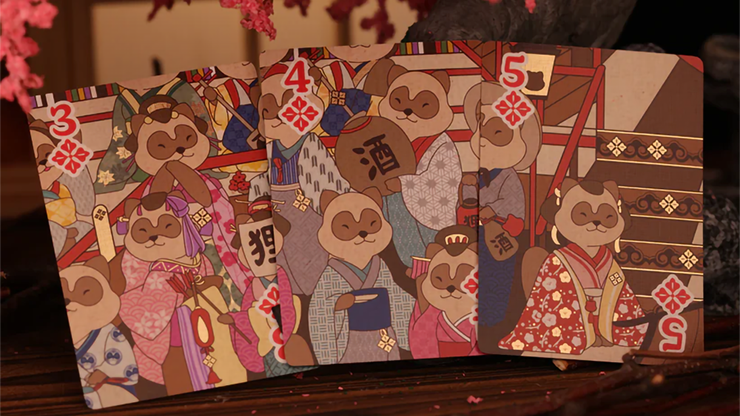Tanuki Yukaku (Yukaku Tales) Playing Cards