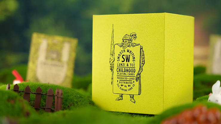 Childhood Playing Cards (Half Brick Standard + Gilded ) | TCC & Lunzi