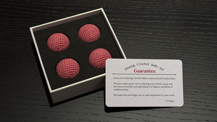 Shining Crochet Balls (Light Pink) | JT Magic