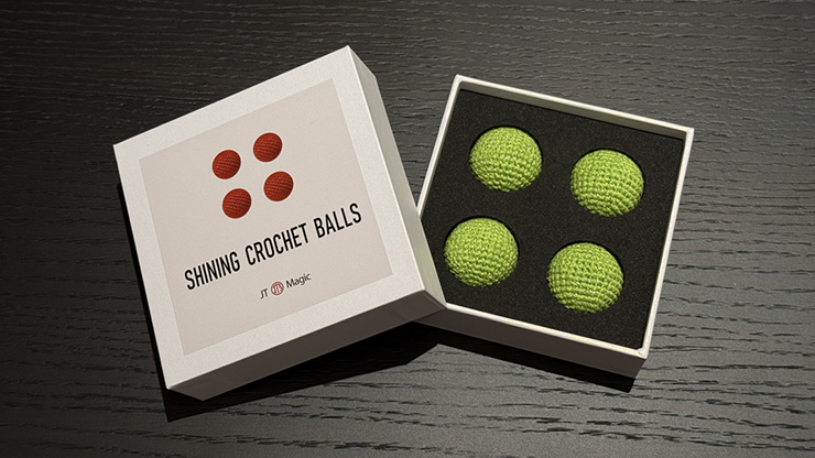 Shining Crochet Balls (Grass Green) | JT Magic