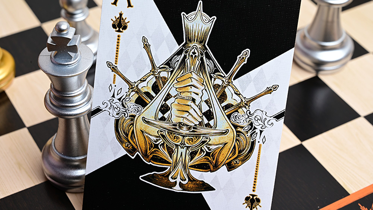 CHESS White Playing Cards | Hidden Light
