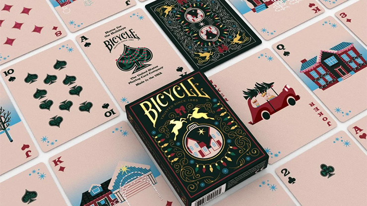 Bicycle Home for the Holidays Playing Cards | US Playing Cards