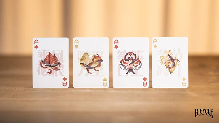 Bicycle Mascot (Roc) Playing Cards
