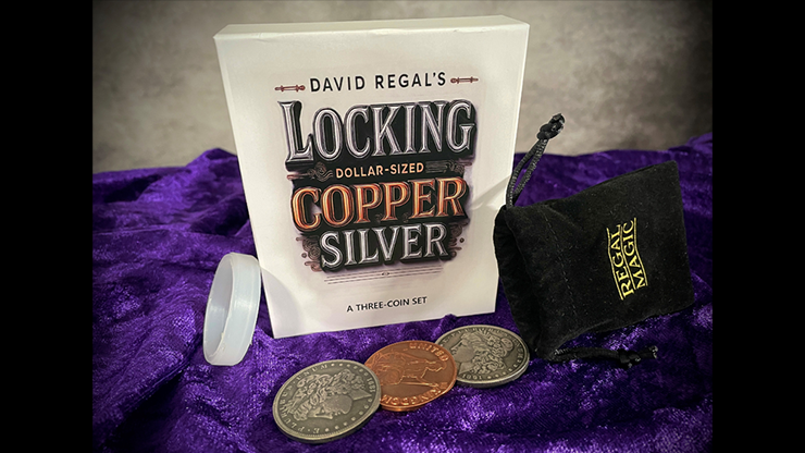 David Regal's Locking DOLLAR-SIZED Copper Silver