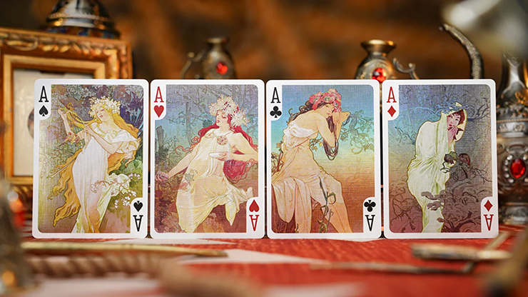Mucha Special Edition Playing Cards | 52 MUSÉE