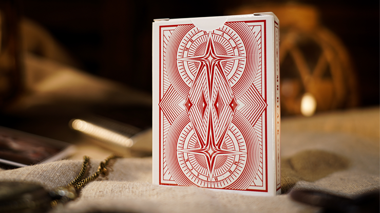 Mr. Black V2 (Red) Playing Cards