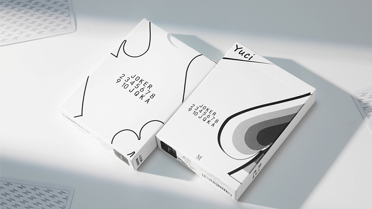 Yuci Tiny Wizard White Playing Cards | TCC