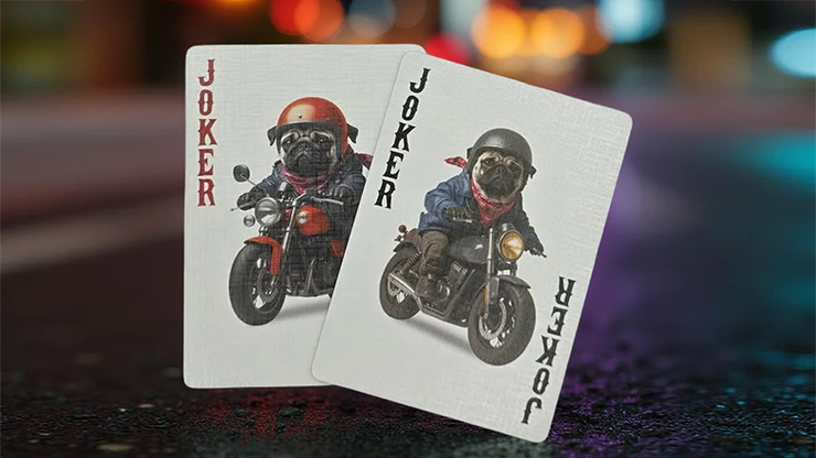 Biker Dogs Playing Cards | Collectable Playing Cards