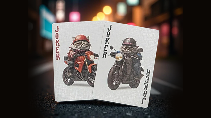 Biker Cats Playing Cards | Collectable Playing Cards