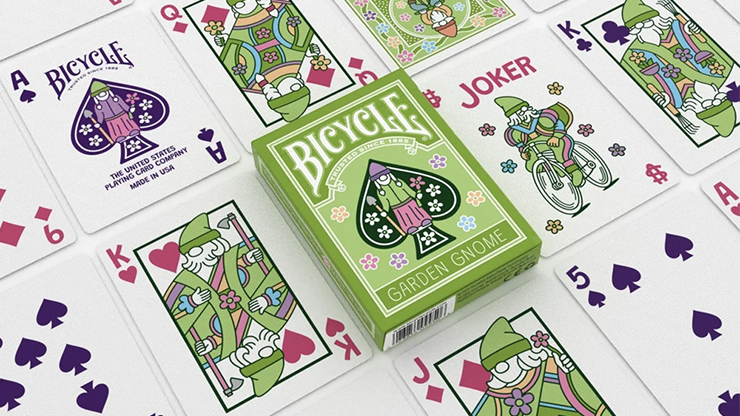 Bicycle Garden Gnome | US Playing Card Co