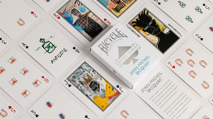 Bicycle Jean-Michel Basquiat (Box Set Red/Blue) | US Playing Cards
