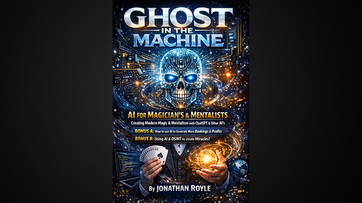 Ghost in the Machine AI for Magicians and MentalistsCreating Modern Magic & Mentalism with ChatGPT & Other AI's | Jonathan Royle - ebook