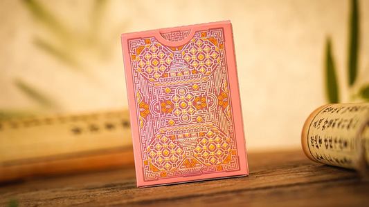 Ancient Relics Gem Playing Card | 52 Muse (Pink)