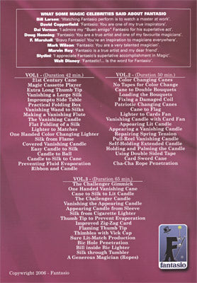 Lecturing Live At The Magic Castle Vol. 2 | Fantasio - DVD