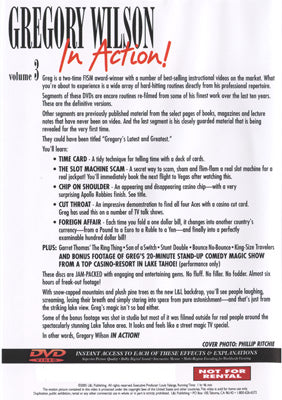 In Action Volume 3 | Gregory Wilson - DVD