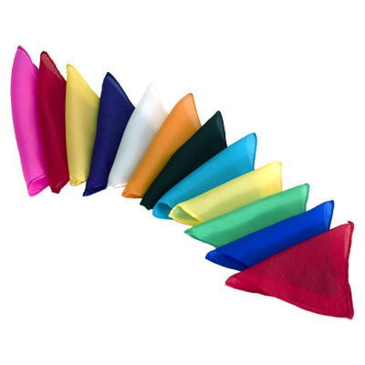 Silks 6 inch 12 Pack (Assorted) Magic | Gosh