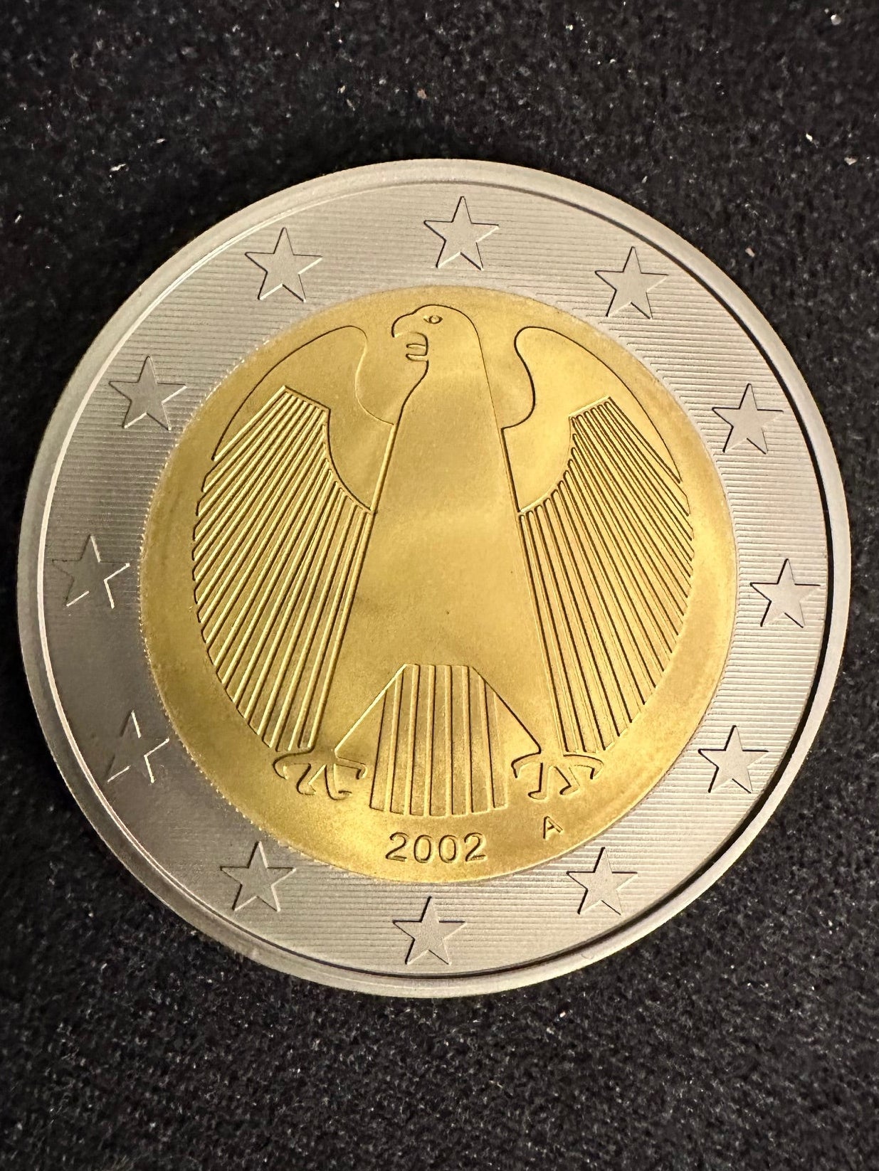 Riesenmünze 2 Euro