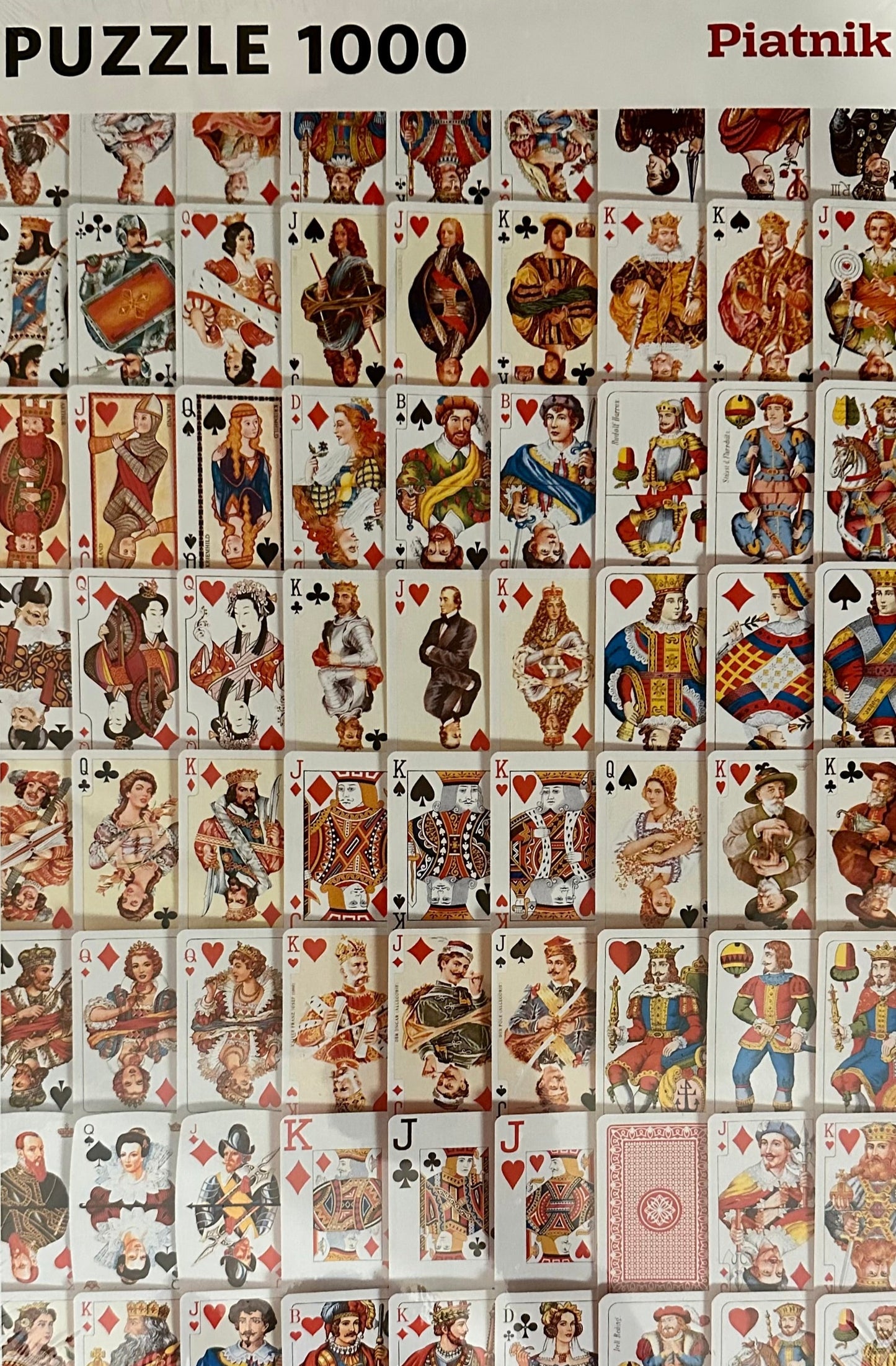 Puzzle Playing Cards 1000 pieces | Piatnik