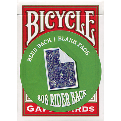 Blank Face Bicycle Cards (blau)