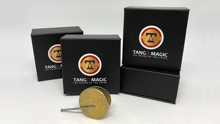 Magnetic Flipper Coin 50 Cent Euro (E0033) | Tango magic