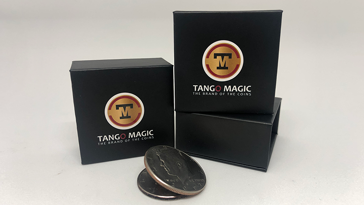 Expanded Shell Coin, Half Dollar Steel Back (D0007) | Tango magic